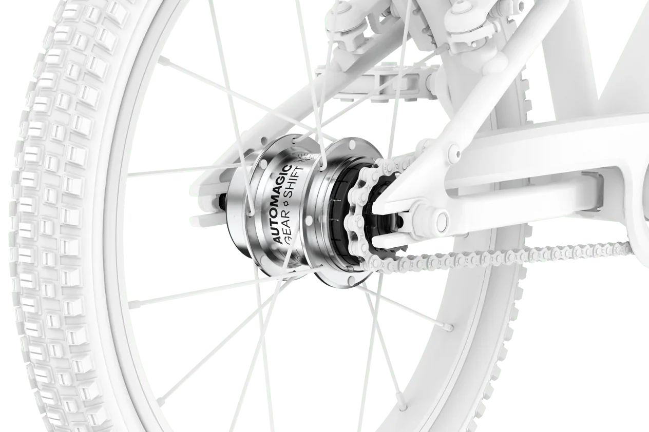 Woom Go 3 Automagic | 16 inch | 4-6 years | 105-120 cm